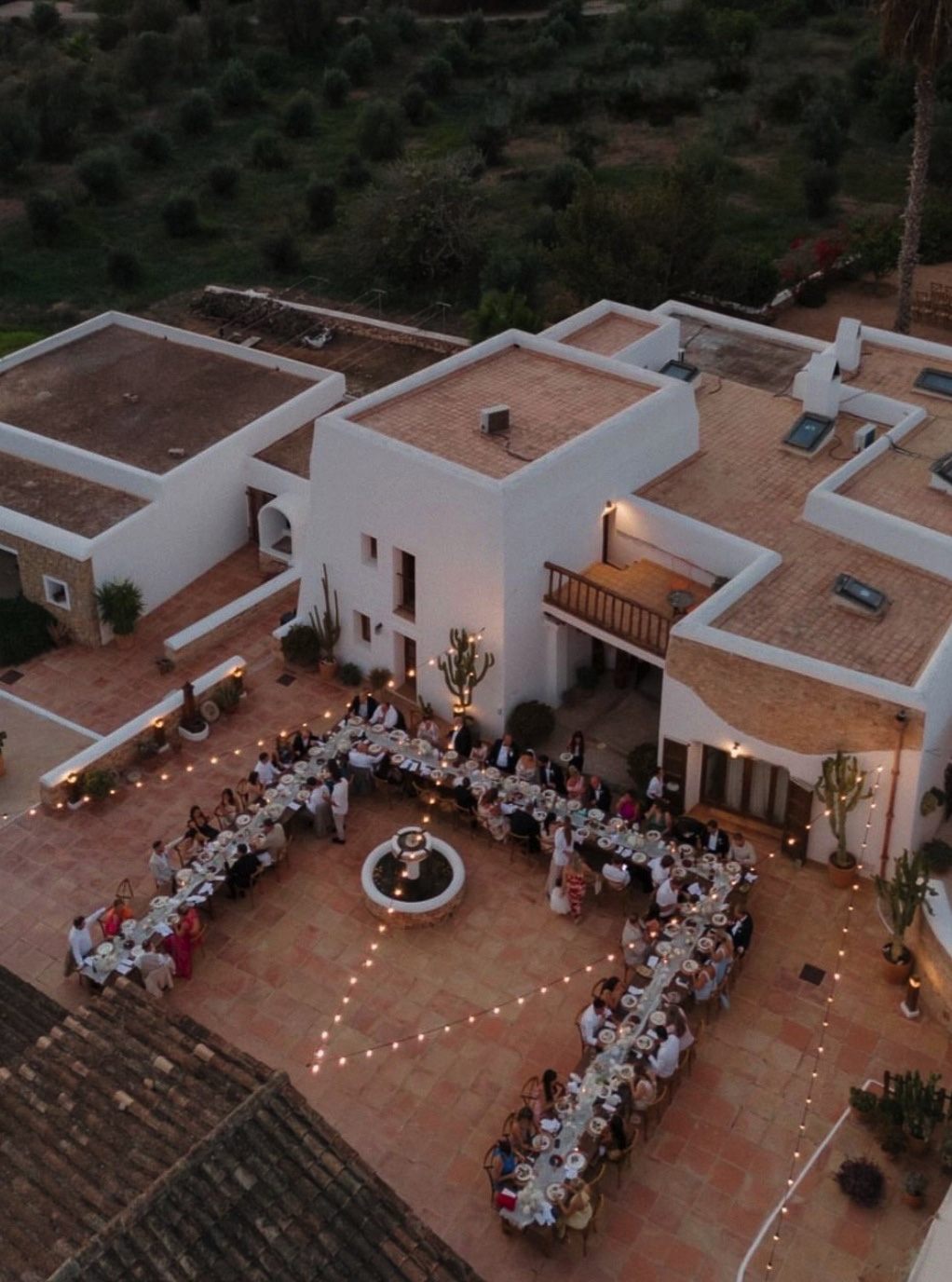 A private event at La Casa Felicidad
