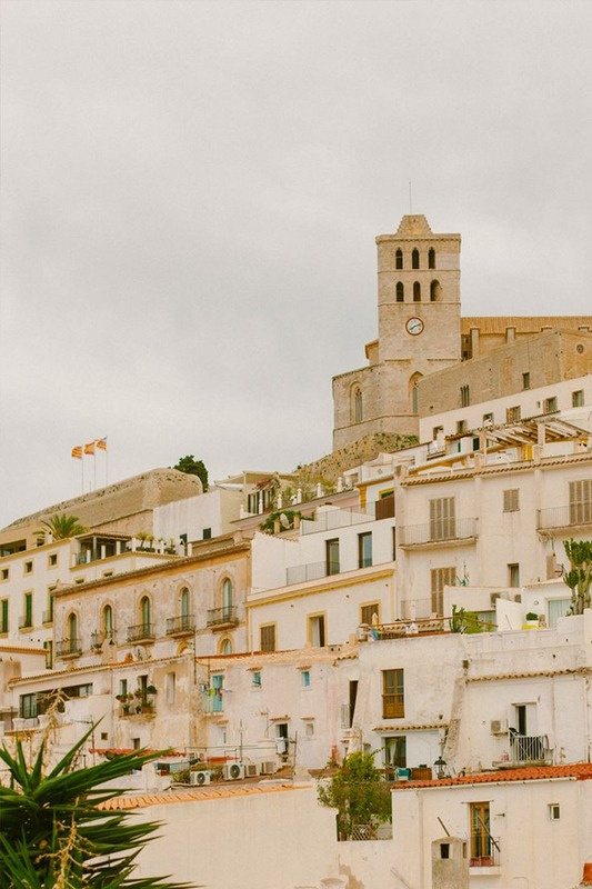 La vieille ville d'Ibiza
